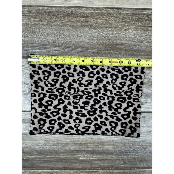 KENDALL & KYLIE Women's Leopard Knit Tube Top Size Small - Picture 6 of 8